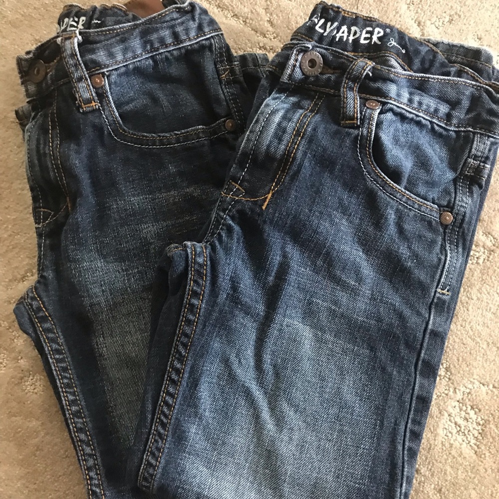 Boys size 8 Flypaper brand jeans. 2 pair